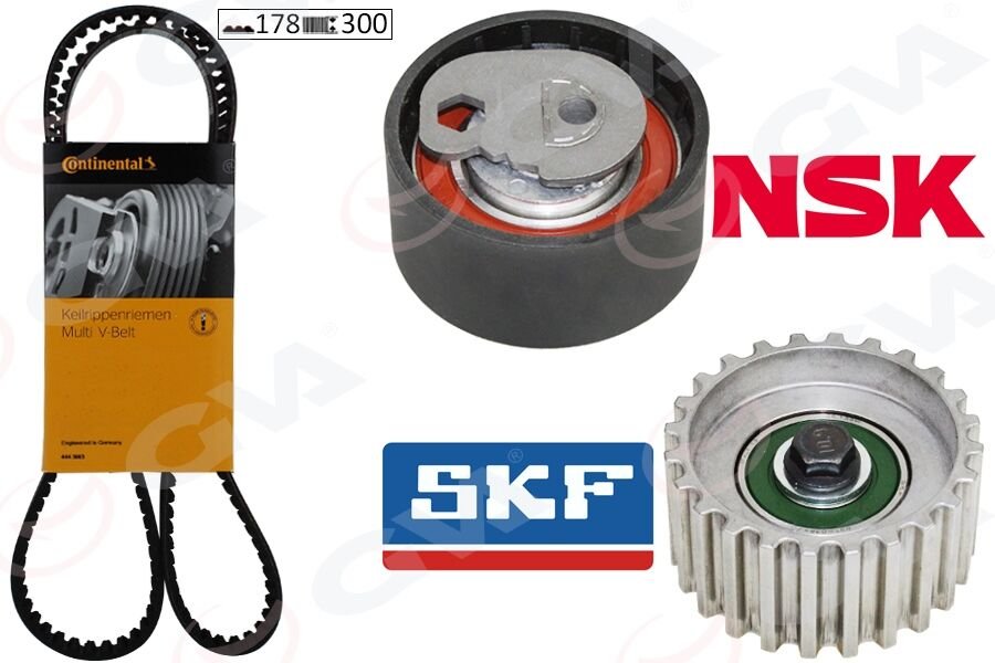 EKSANTRİK GERGİ KİTİ 178x300 DUCATO 2.3D- JTD 06- -DAILY II-III 02- F1AE0481C CONTINENTAL KAYIŞ