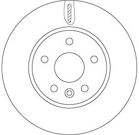 ÖN FREN AYNASI ASTRA K 15 > 15 İNÇ / 5 DELİK 276x26x5DL HAVALI
