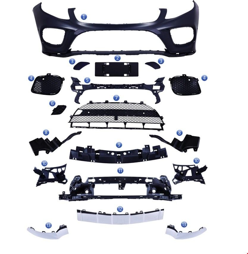 ÖN TAMPON SET ( AMG ) W166 2015-