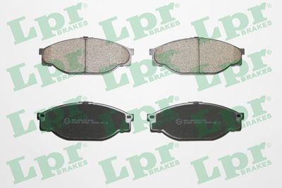 ÖN FREN BALATA TOYOTA HILUX 2.4L 2L-T LN85 LN145 4x2 90-04 / HIACE 2.4L 2L LH112 LH114 89->