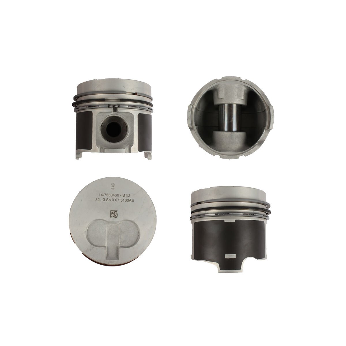 PİSTON SEGMAN 1 RİKEN SEG. STD 82.2 PEUGEOT-CITROEN DW8 206 1.9 D-306 1.9 D-EXPERT 1.9 D-PARTNER 1.9 D 87-71790 STD  0628.J2-6606401