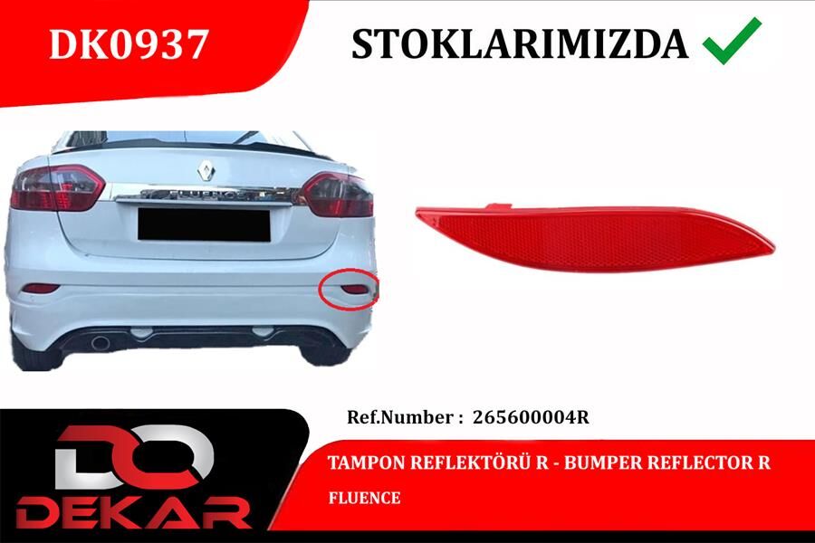 TAMPON REFLEKTÖRÜ R FLUENCE  265600004R