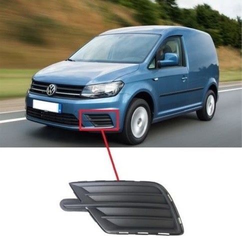 VOLKSWAGEN - ÖN TAMPON PANJURU (SİSSİZ) SOL CADDY 2015- - 2K5853665B