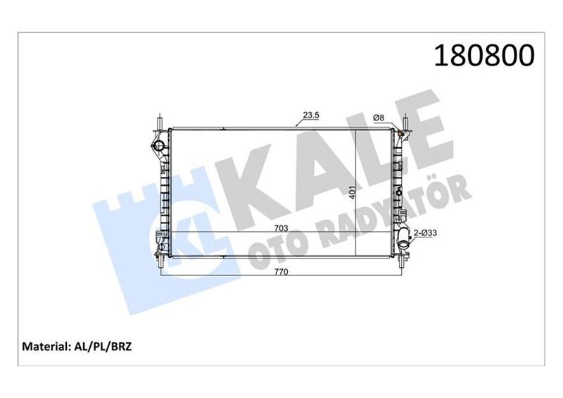 MOTOR SU RADYATORU CONNECT 1.8TDCI 03>06 YA DA 09>13 KLIMALI