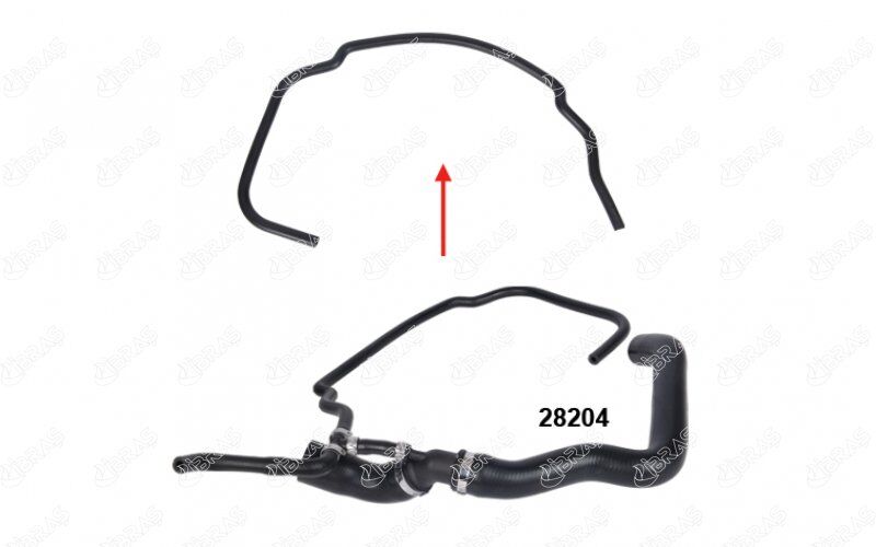 RADYATÖR HORTUMLARI LT 28-35 II 2.5TDI BBE-AGX-ANJ-AVR - OEM 2D0122101D