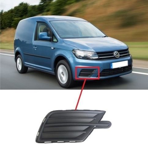 VOLKSWAGEN - ÖN TAMPON PANJURU (SİSSİZ) SAĞ CADDY 2015- - 2K5853666B