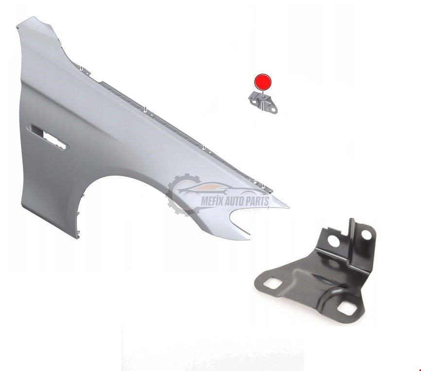 BMW - ÇAMURLUK BAĞLANTI SACI ORTA SAĞ F10 2010- - 41357207204