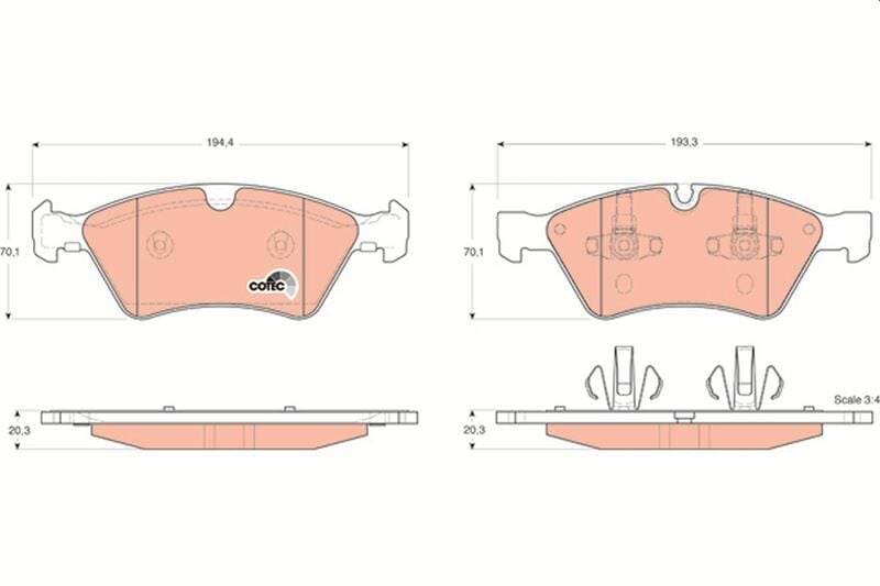 FREN BALATASI ON MERCEDES W211 S211 W164 W251