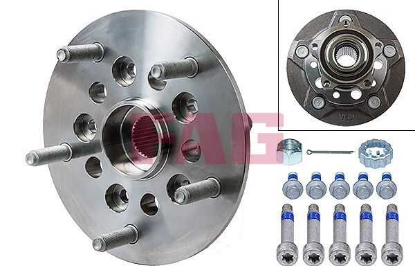 ÖN TEKER PORYASI RULMANLI FORD TRANSIT V362 CUSTOM 12- 5 BİJON ABS Lİ  KTBK211K018AB-BK212C300AC-2168129