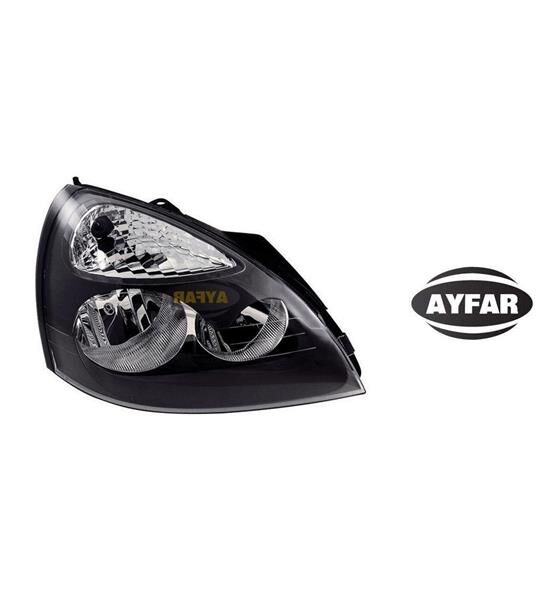 FAR SİNYAL SAĞ CLIO II-SYMBOL II 04> ELEKTRİKLİ H7 H1 SİYAH KAPAKLI MAKO TİPİ  7701051770-7701054063