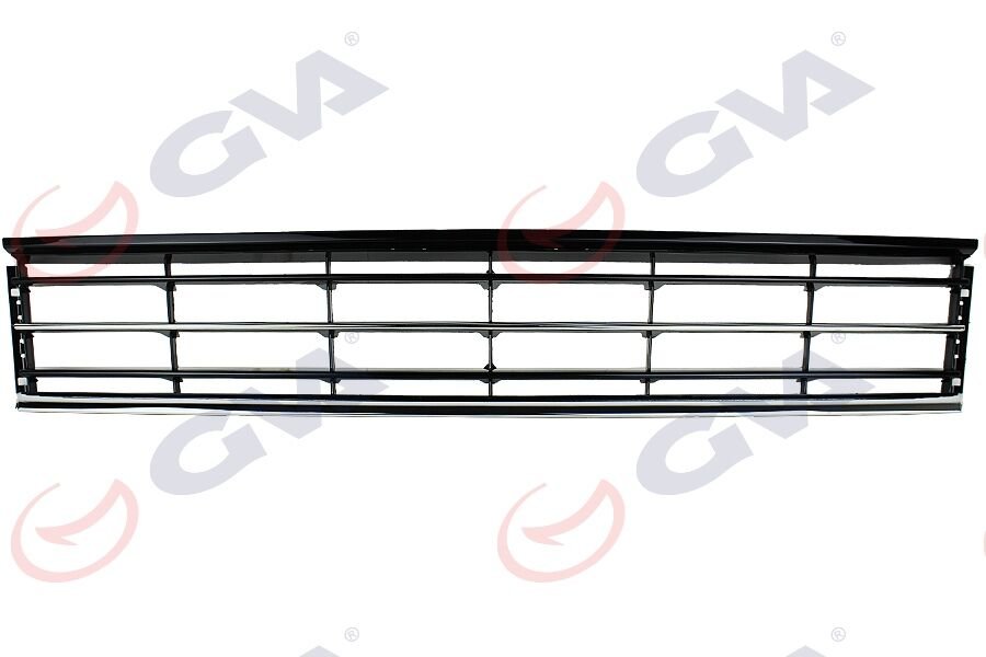 ÖN TAMPON ORTA IZGARA ÇİFT NİKELAJ KAPLAMA HIGHLINE 1 SİYAH BOYALI PASSAT 2011-2015  3AA853671B