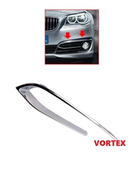 BMW - SİS KAPAK NİKELAJI SOL ( LUXURY LINE) F10 LCI 2014 - 51117331769