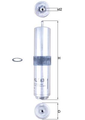 YAKIT FILTRESI BMW M47 M57N N47 N57 E87 E90 E92 E93 E84 F25 F26