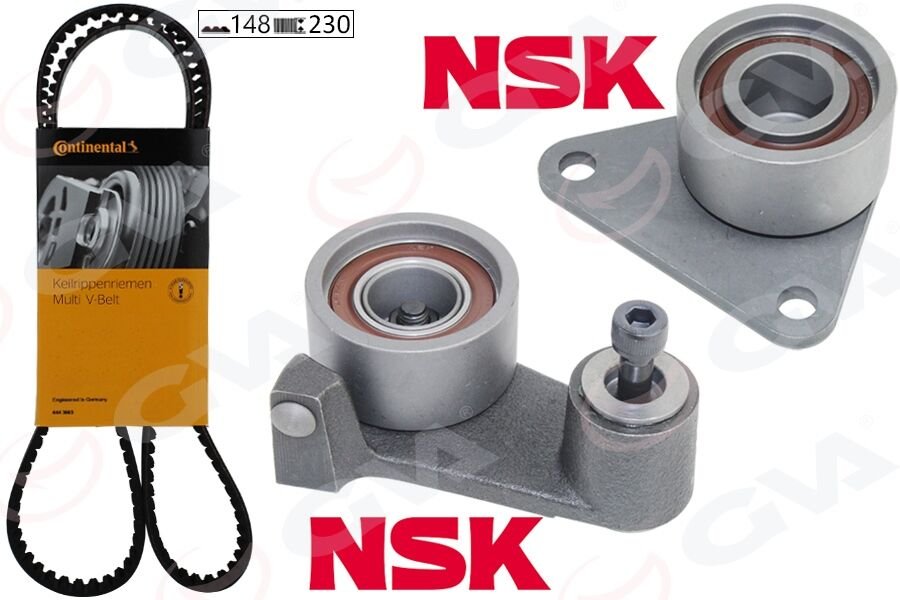 EKSANTRİK GERGİ KİTİ 148x230 LAGUNA 95-01 SAFRANE 96-00 2.0i 16V-2.5-VOLVO S40-S70-C70-V70 K015378XS  30758260-7701471519-7438610041