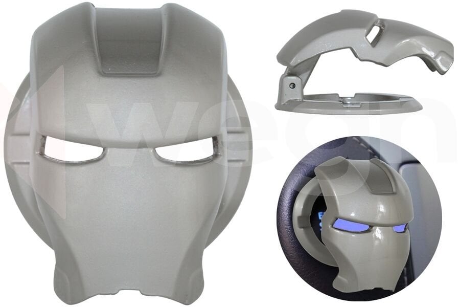 IRON MAN START STOP KORUYUCU KAPAK GRİ  AKSESUAR