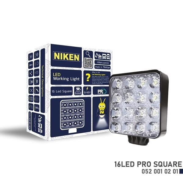 NIKEN 12V H3 55W SARI IŞIK AMPUL PK22s 2800K  UNIVERSAL