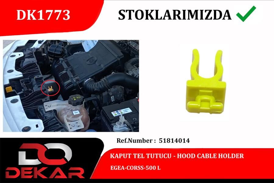 KAPUT TEL TUTUCU EGEA-CORSS-500 L  51814014