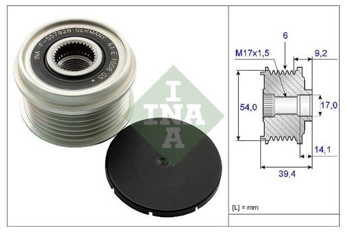 ALTERNATÖR KASNAĞI ASTRA H-CORSA C-D-COMBOC-D-MERIVA-TIGRA-DOBLO-FIORINO-PUNTO-PALIO- 1.0-1.2-1.4-1.3 CDTI