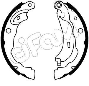 ARKA FREN BALATASI PABUÇ RENAULT CAPTUR II 20> CLIO V 19> NISSAN JUKE F16 19>