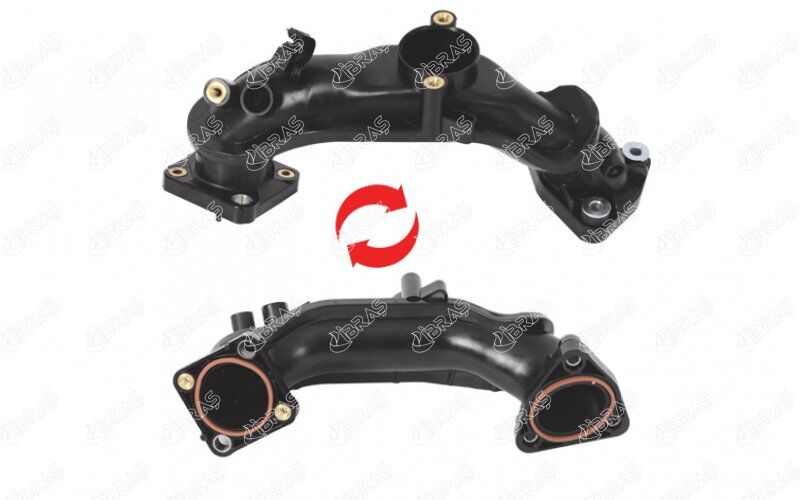 EMME MANİFOLD GİRİŞ BORUSU P207-P2008-P3008-P4008-P5008--PARTNER-BERLINGO-EXPERT III-1.6HDI - OEM 0382.RT,9813294880,31342373,9674942380,AV6Q9S331AC,1732132,AV6Q9S331AB,3642489,Y6501323XA