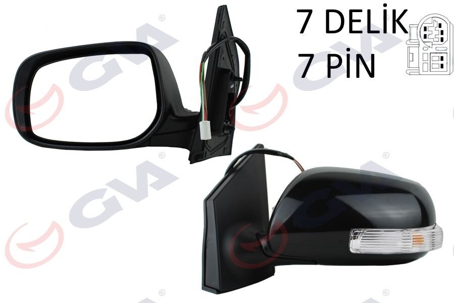 DIŞ DİKİZ AYNASI SAĞ C-ELYSEE-301 13> MEKANİK KONVEKS VM-512SR