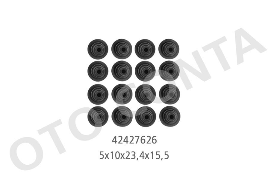 MOTOR TAKIM CONTASI SKC Lİ KEÇELİ SUBAP LASTİKLİ DACIA LOGAN 1.4-1.6 8V K7J 710- K7M 690