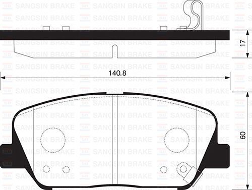 ÖN FREN BALATA HYUNDAI İ30 1.6L G4FD GDİ GAMMA 140hp 11-> 1.4L 1.6L CRDi DİZEL 12-> / KIA CEED 1.6L GDI benzinli 12-> 1.4L 1.6L CRDi DİZEL 12-> 15 jant için