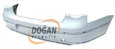VOLKSWAGEN - ARKA TAMPON (sensör deliksiz )  PASSAT 2006- - 3C5807417GRU