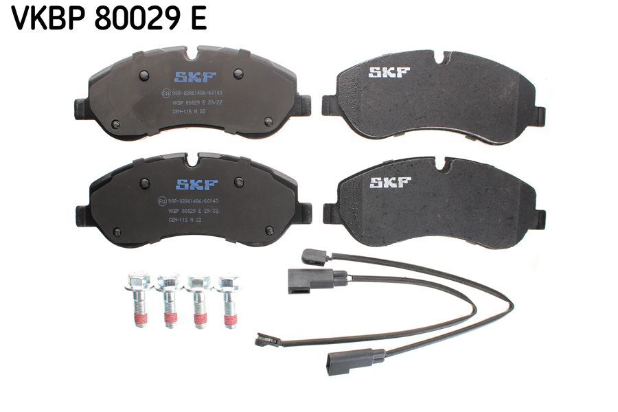 ÖN BALATA FORD TRANSIT V363 14> -TRANSIT CUSTOM 2.2 TDCI 12> KABLOLU  MEBK2J2K021AA-BK212K021AA -1842632