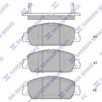 ÖN FREN BALATA HONDA HR-V 1.6L i-DTEC dizel RU8 kasa 15-> / HR-V 1.5L i-VTEC benzinli RU1 kasa 1 5->