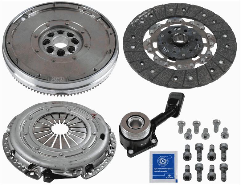 DMF KITI VOLANLI DEBRİYAJ SETİ CMAX-FOCUS II-GALAXY-KUGA-MONDEO IV-SMAX 2.0TDCİ 07> VOLVO C30 06>12 C70 II 06>12 S40 II 04>12 S80 II 08>11 V50 04>12 V70 III 07>15 2.0 TDI  8V416477DB-7G9N7540BB-6G917A564BA