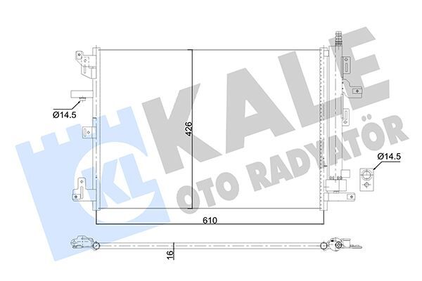 KLİMA RADYÖTÖRÜ KONDENSER VOLVO XC90 I 2.5T T6 3.2 V8 D3 D5 04>14  30648955-30781280-31369510