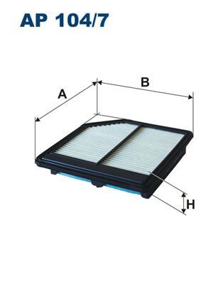 HAVA FİLTRESİ HONDA CIVIC 1.6L R16A2 sedan FD6 06-> / CIVIC 1.8L R18A VTEC FD7 FK2 06-12