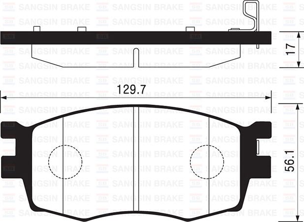 ÖN FREN BALATA HYUNDAI ACCENT ERA 1.4L 1.6L benzinli 06-10 1.5L CRDi dizel 06-> / İ20 1.4L D4FC CRDi dizel 08-> / KIA RIO 1.4L 1.6L benzinli 05-> 1.5L CRDİ 06->