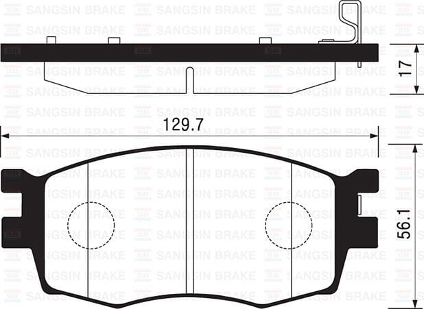 ÖN FREN BALATA HYUNDAI ACCENT ERA 1.4L 1.6L benzinli 06-10 1.5L CRDi dizel 06-> / İ20 1.4L D4FC CRDi dizel 08-> / KIA RIO 1.4L 1.6L benzinli 05-> 1.5L CRDİ 06->