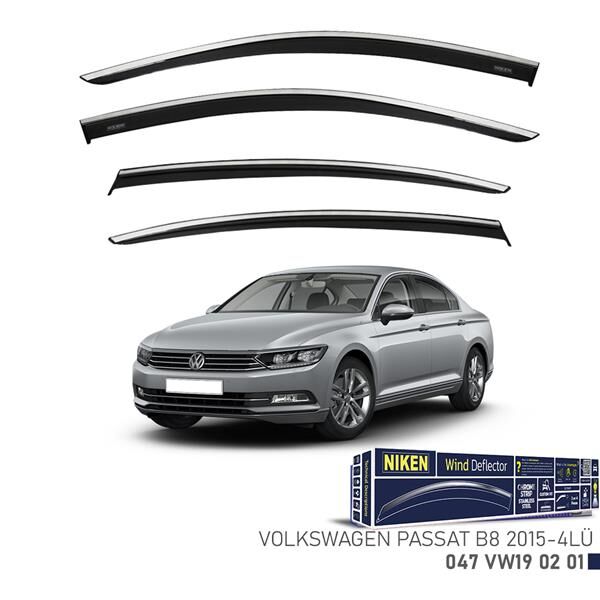 KROMLU CAM RÜZGARLIĞI VW PASSAT B8 2015- 4LÜ