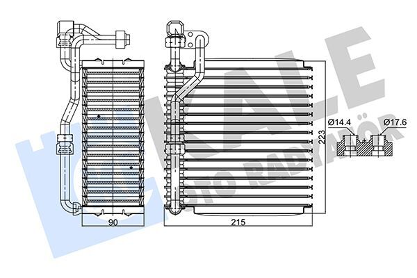 EVAPORATÖR AL/PL/BRZ PALIO-ALBEA-STRADA