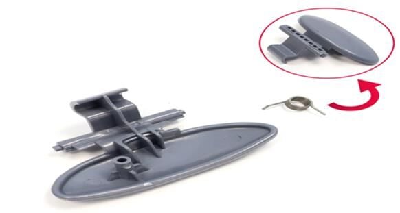 TORPİDO MANDALI GRİ PARTNER BERLINGO C2 C3