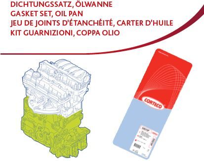 MOTOR ALT TK. CONTA MEGANE I-II SCENIC I-II CLIO II-LAGUNA I-II KANGOO 96> VİVARO A-MOVANO A-CARISMA-SPACE STAR MPV-PRİMERA VOLVO S40 96> 1.8 F4P 1.9dCi F8Q F9Q 2.0 F3R F7R  7701470176