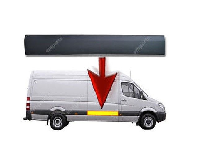 MERCEDES - SAĞ YAN KAPI KAPLAMA CRAFTER / SPRİNTER 2006- - 9066905482 / 9066901000