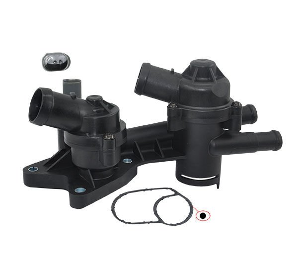 TERMOSTAT KOMPLE MÜŞÜRLÜ GOLF V-VI PLUS-JETTA III-IV-PASSAT-SCIROCCO-TIGUAN 1.4TSI (87c) - OEM 03C121111T,03C121111H,03C121111AF