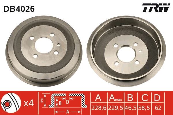 ÖN BALATA VOLVO XC60 D3 2008-2017 D4 12-17 D5 08-15 T5 2010-1207 T6 2008-2017 156  31277334-30793943-31277271