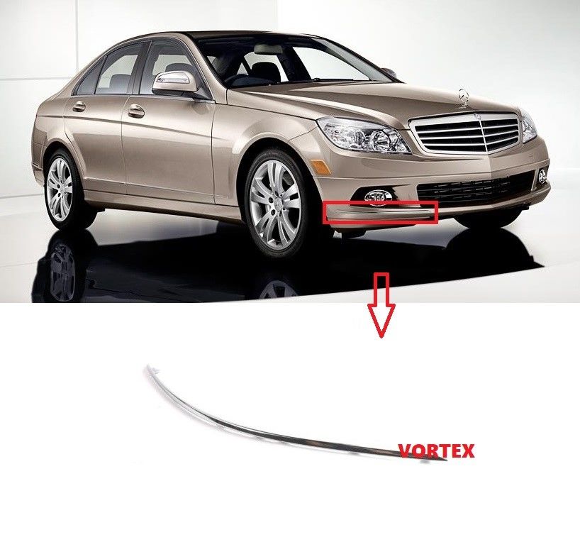 MERCEDES - ÖN TAMPON NİKELAJI SAĞ W204 2007- - 2048850821