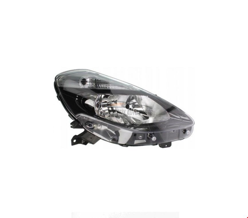 RENAULT - ÖN FAR (SİYAH) SAĞ CLİO 2006- - 7701072013 / 260103856R