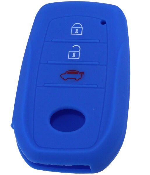 KONTAK ANAHTAR KUMANDA KORUYUCU KILIF SİLİKON MAVİ TOYOTA COROLLA -HILUX  HMA214-M