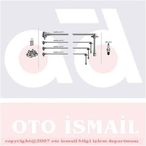 BUJİ KABLO TK COROLLA 1.6 ie 4AFE-AE100 92-98