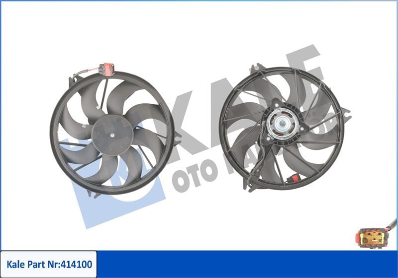 FAN MOTORU P206 1.1-1.4-1.4-1.6-2.0 16V-1.6HDI-2.0HDI 98 > 250W-385mm