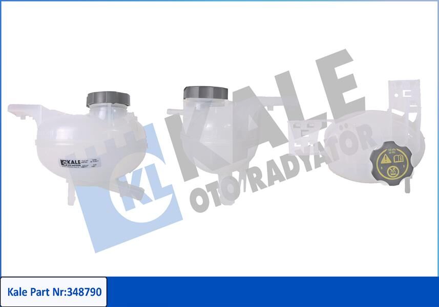 GENLEŞME KAVANOZU KAPAKLI RADYATÖR EK SU DEPOSU FIAT EGEA 1.4 1.6 BENZİNLİ