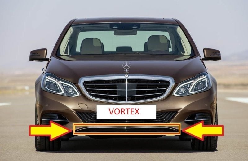 MERCEDES - ÖN TAMPON ALT ORTA NİKELAJ W212 2013- - 2128852474