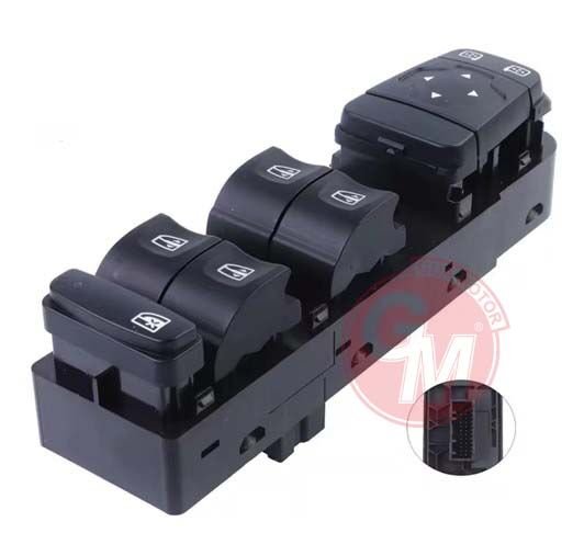 ÖN SOL CAM AÇMA DÜĞMESİ VE AYNA KUMANDA PANELİ RENAULT MEGANE IV 16> TALISMAN 15> KADJAR 15> SCENI C IV 16>